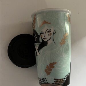 Starbucks Black and White Ceramic Mug